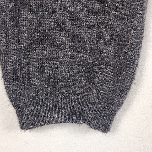 BCBGMAXAZRIA Hooded Cardigan Sweater Women M Gray Wool Cashmere Angora - Picture 6 of 13